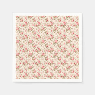 Roses Instill Love Of Nature Napkins