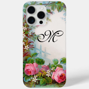 ROSES & JASMINES MONOGRAM iPhone 15 PRO MAX CASE
