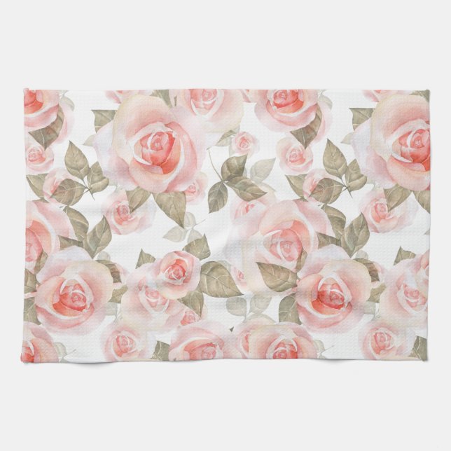 Roses Kitchen Towel (Horizontal)