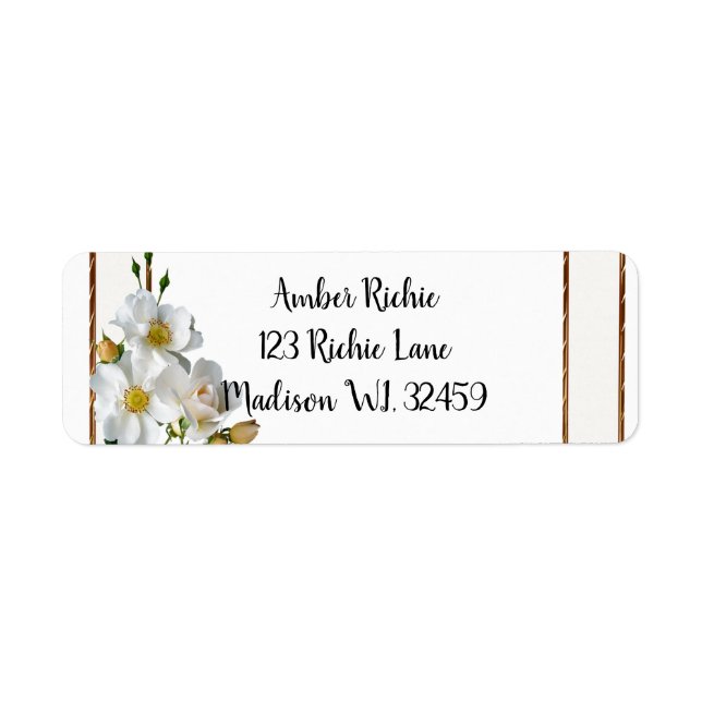 Roses Label (Front)