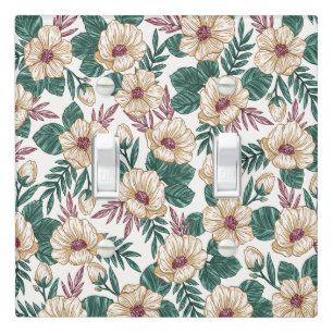 Roses Light Switch Cover