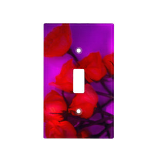 Roses Light Switch Cover