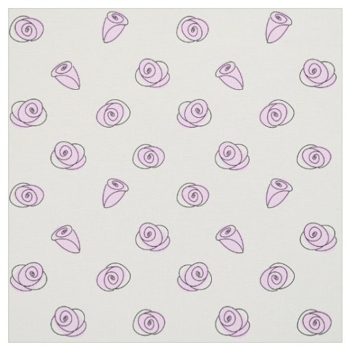Roses Lilac Multi fabric