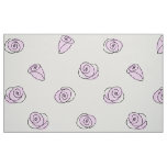 Roses Lilac Multi large pattern fabric