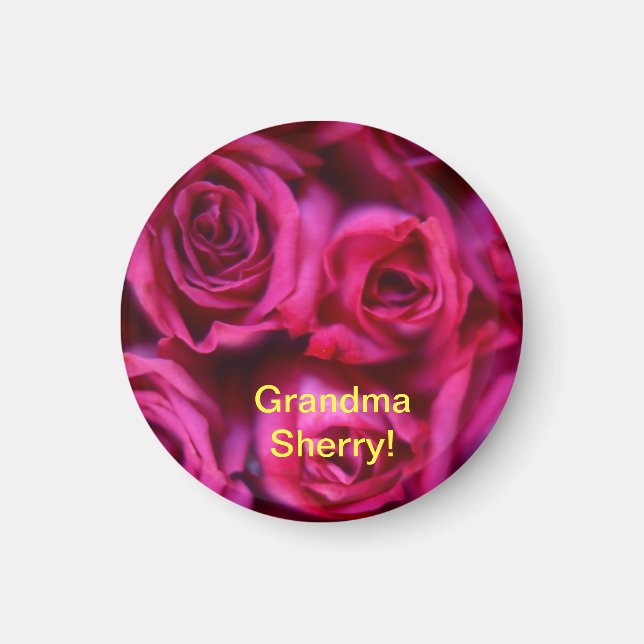 Roses Magnet (Front)