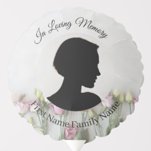 Roses memorial balloon