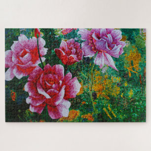 roses mosaic puzzle