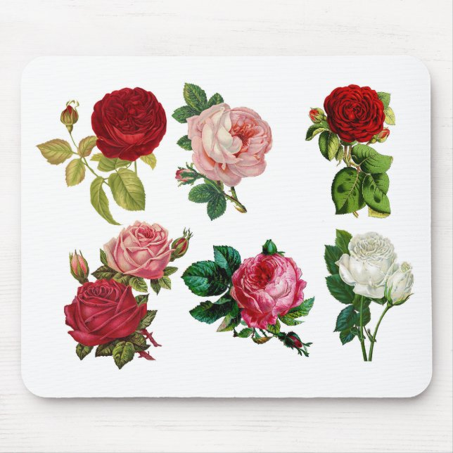 Roses Mouse Pad (Front)