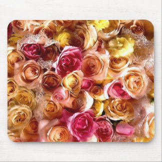 roses mouse pad