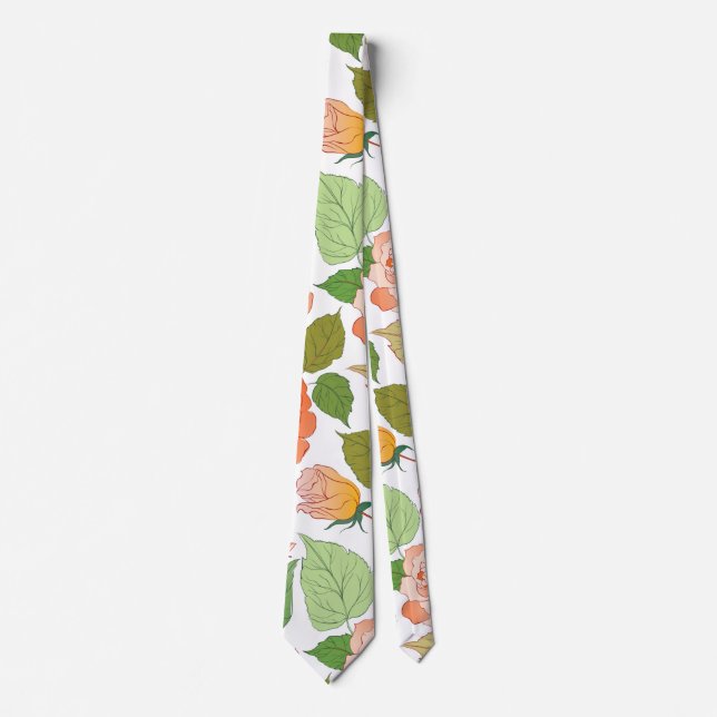 Roses Neck Tie (Front)