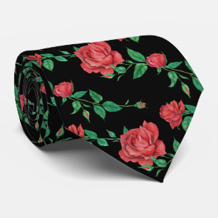 Roses Neck Tie