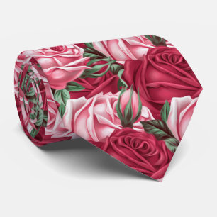 Roses Neck Tie