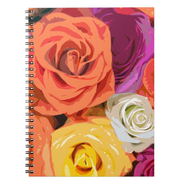 Roses Notebook (Front)