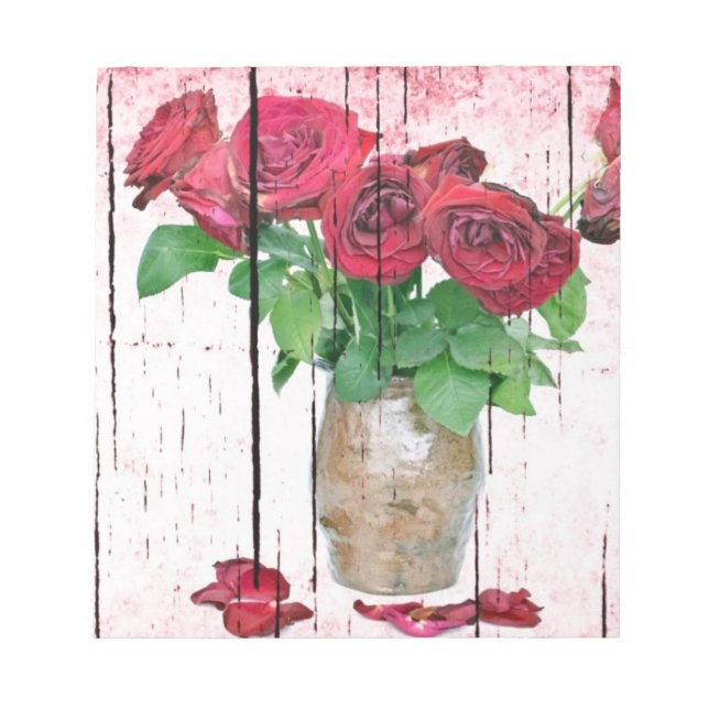 Roses Notepad (Front)