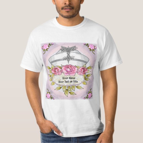 Roses Nurse Caduceus nurse tshirt