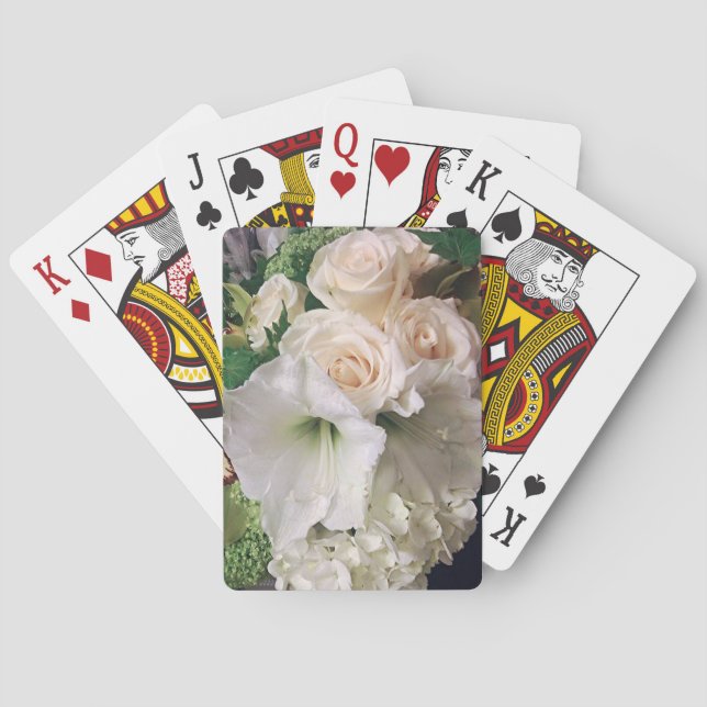 Roses of Love Lilies of Life_ Poker Cards (Back)