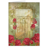 ROSES OF ROME ~ Greetingcard (Front)