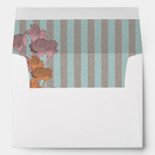 Roses On Linen - Envelope