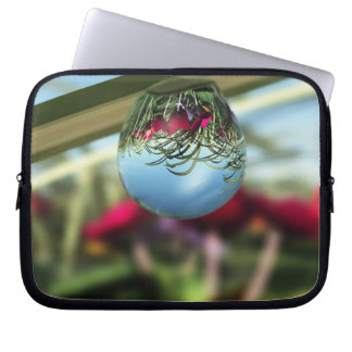 Roses on Raindrops Laptop Sleeve