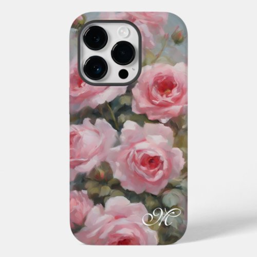 Roses Painted Pink Case_Mate iPhone 14 Pro Case