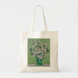 Roses painting by Vincent Van Gogh 1890 Tote Bag