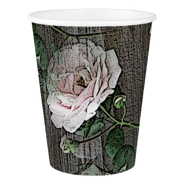Roses Paper Cup (Front)