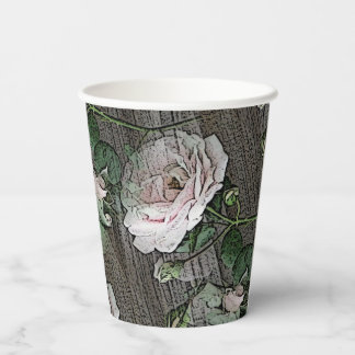 Roses Paper Cup