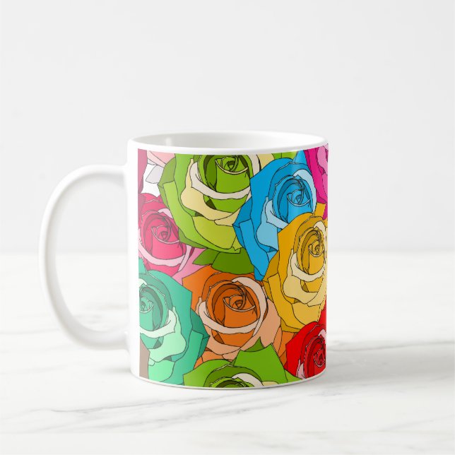 Roses Parade Mug (Left)