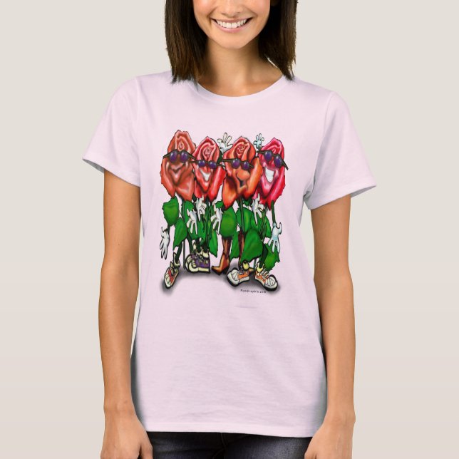 Roses Party T-Shirt (Front)