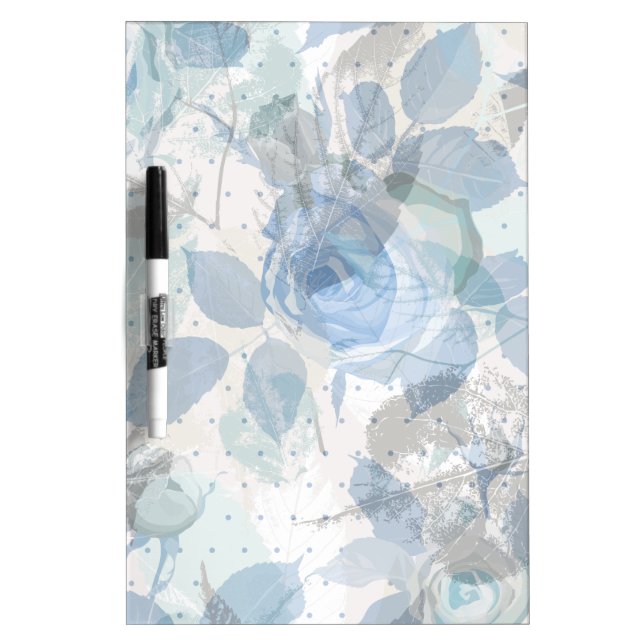 Roses pastel luxury dry erase board (Front)