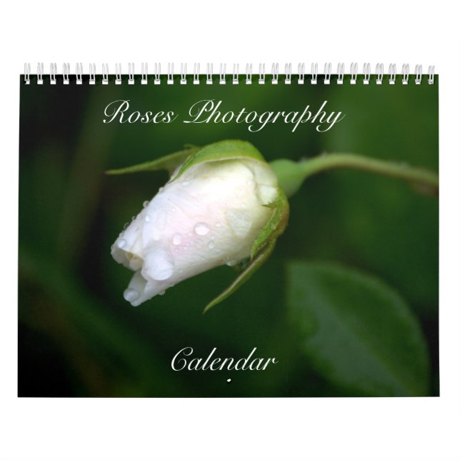 Roses Photography Flower Calendar (Cover)