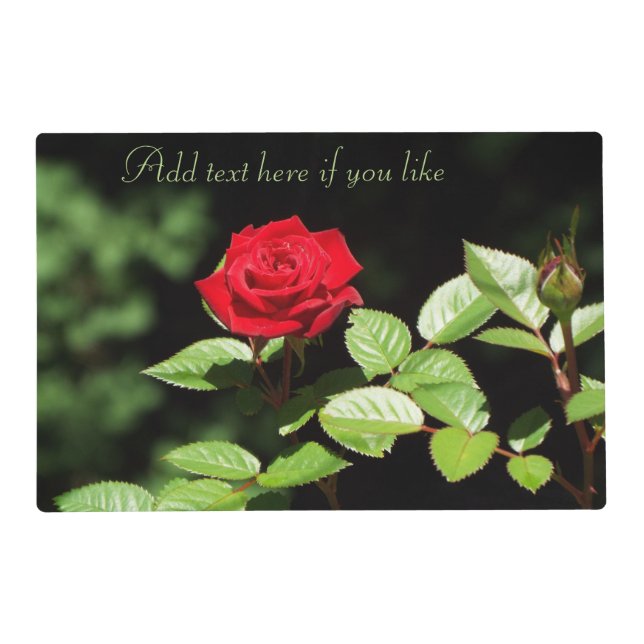 Roses place mat (Front)