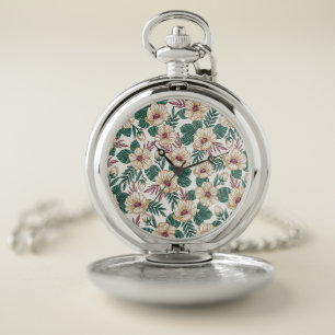 Roses Pocket Watch