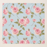 Roses &amp; Polka Dots Pattern Scarf