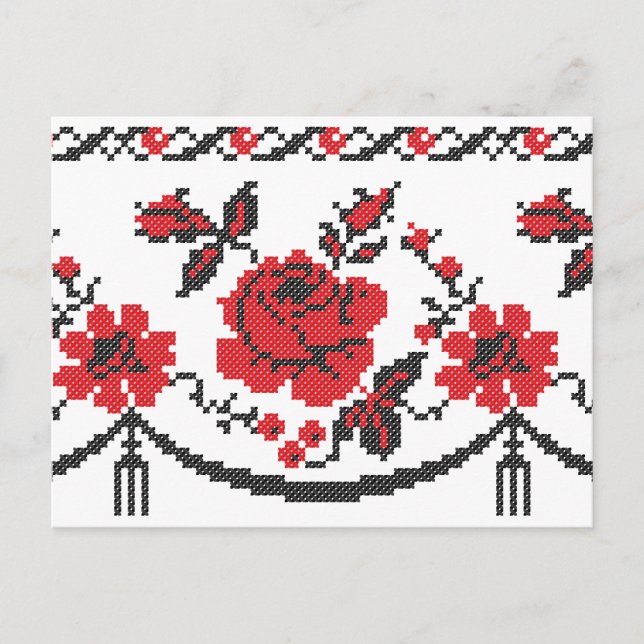 Roses Postcard (Front)