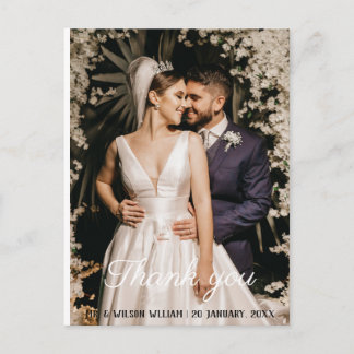 Roses poster wedding thank you wonderful postcard