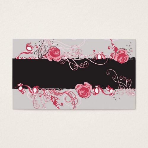 Roses Profile Card Business Card