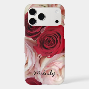 Roses red and pink blooms photo iPhone 17 pro max case