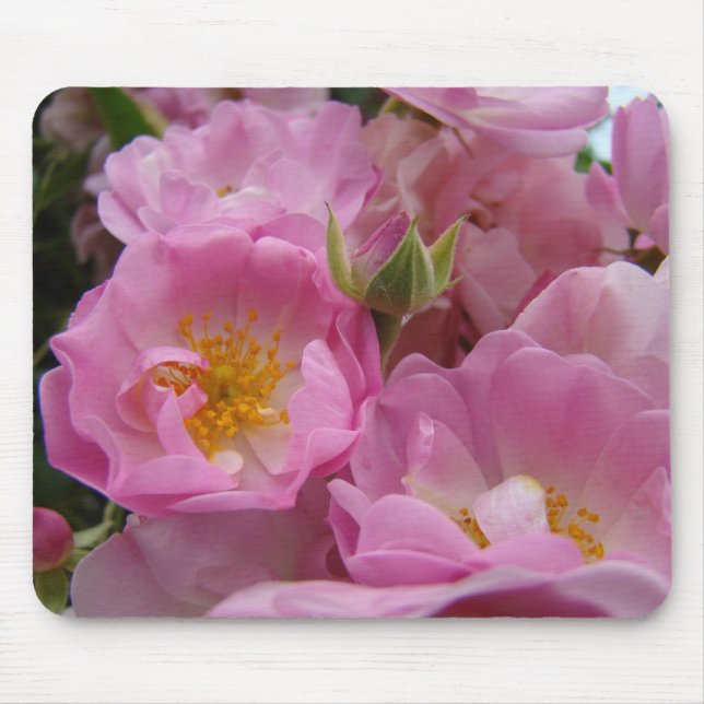 ROSES, ROSE FLOWERS MOUSE PADS MOUSEPAD (Front)