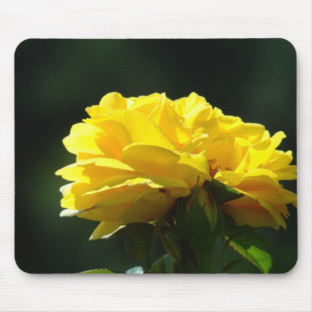 ROSES, ROSE FLOWERS MOUSE PADS MOUSEPAD (Front)