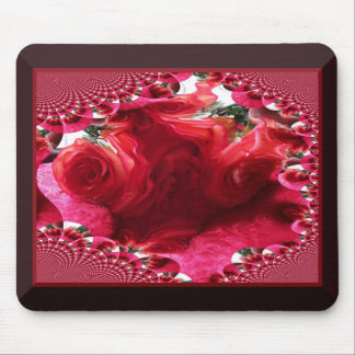 Roses Rosy Mouse Pad