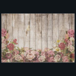 Roses Rustic Wood Decoupage Tissue Paper<br><div class="desc">Roses Rustic Wood Decoupage Tissue Paper</div>