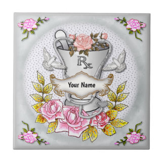 Roses RX Mortar Pestle Ceramic Tile