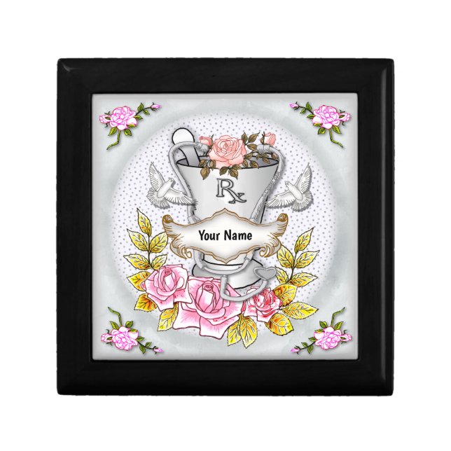 Roses RX Mortar Pestle Gift Box (Front)