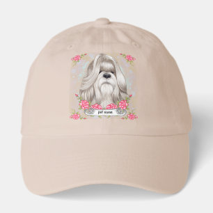 Roses Shih Tzu Hat