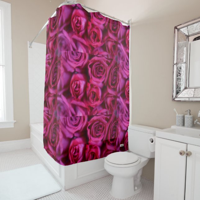 Roses Shower Curtain (In Situ)