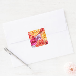 Roses Square Sticker
