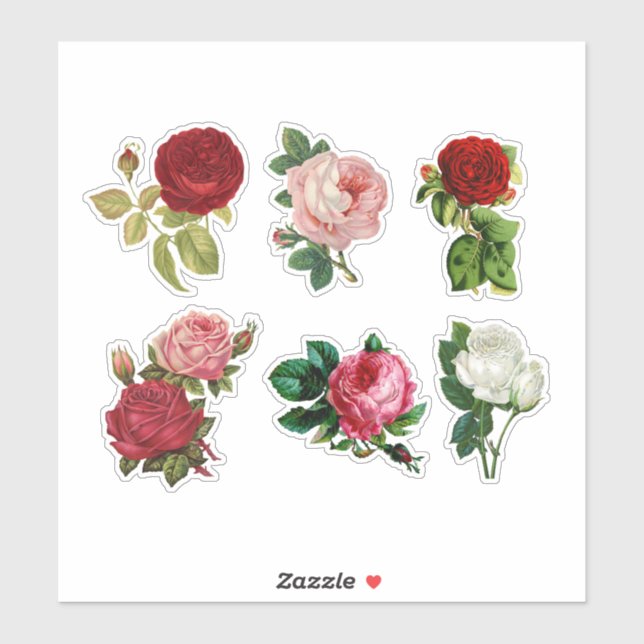 Roses Sticker (Sheet)