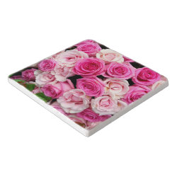 Roses Stone Trivet