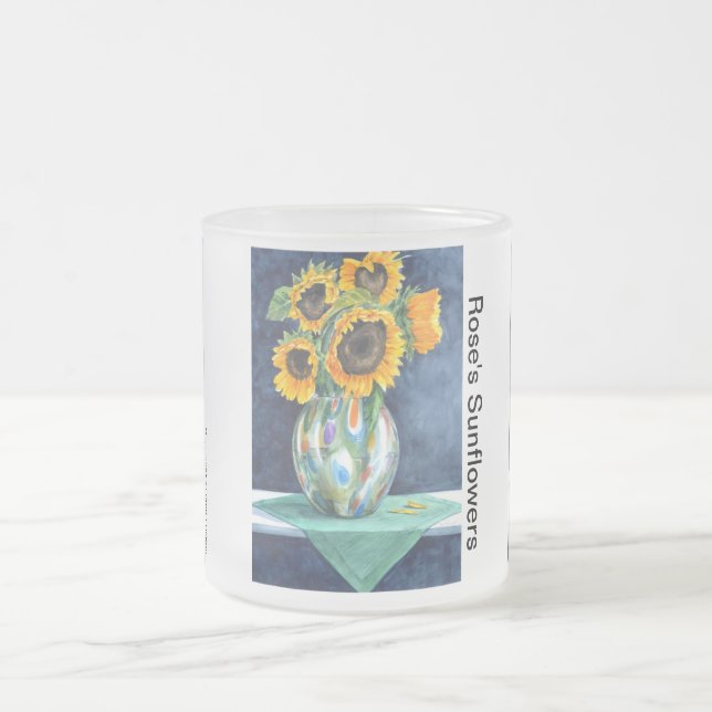 Rose's Sunflowers Mug (Center)